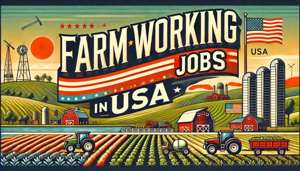 Farm Working Jobs in USA with Visa Sponsorship 2024 ($21.24 Per Hour)