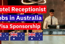 Hotel Receptionist Jobs in Australia with Visa Sponsorship 2024