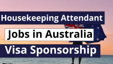 Housekeeping Attendant Jobs in Australia with Visa Sponsorship 2024 (AUD 20 to AUD 25 Per Hour)