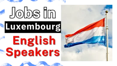 Jobs in Luxembourg for English Speakers September 2024