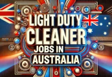 Light Duty Cleaner Jobs in Australia with Visa Sponsorship 2024 (AUD 30.80 Per Hour)