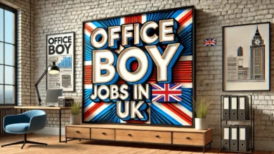 Office Boy Jobs in UK with Visa Sponsorship 2024 (£24,023 Per Year)