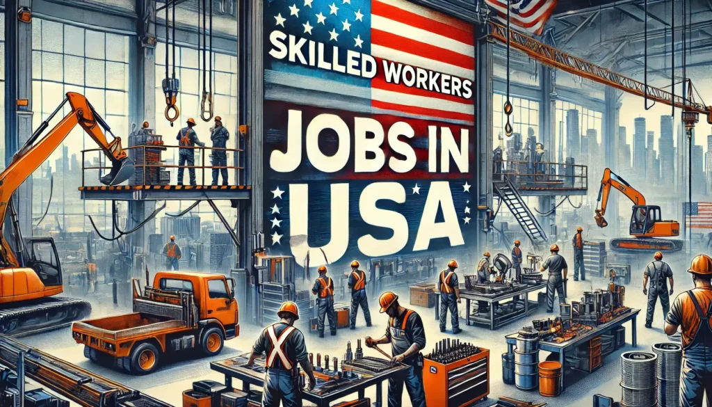 Skilled Workers Jobs in USA with Visa Sponsorship 2024 ($33,150 Per Year)