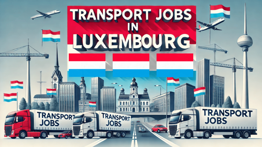 Transport Jobs in Luxembourg for foreigners 2024