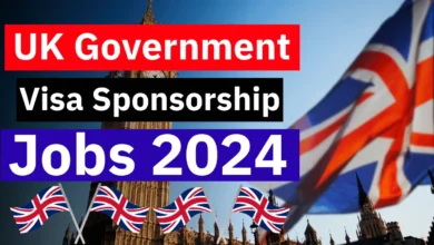 UK Government Visa Sponsorship Jobs September 2024