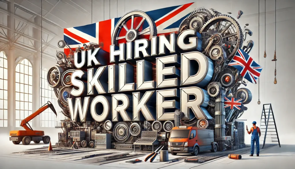 UK Hiring Skilled Worker September 2024: (£11.79 to £22.99 Per Hour)