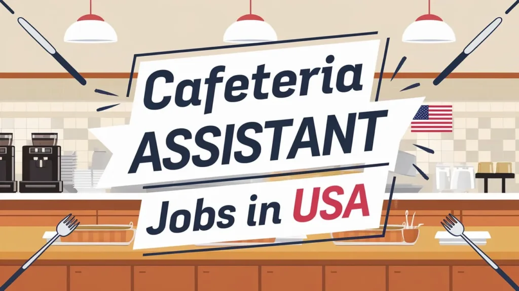 Cafeteria Assistant Jobs in USA with Visa Sponsorship 2024 ($12 Per Hour)