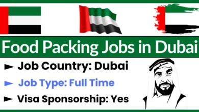 Food Packing Jobs in Dubai Visa Sponsorship 2024 (AED 2,500 to AED 5,000 Monthly)