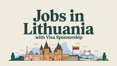 Jobs in Lithuania with Visa Sponsorship 2024