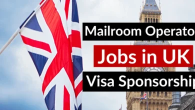 Mailroom Operator Jobs in UK with Visa Sponsorship 2024 (£18,000 to £22,000 Yearly)