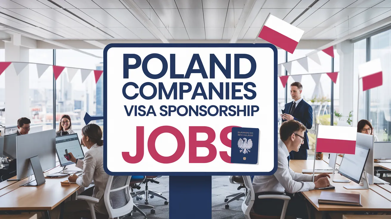 Poland Companies Visa Sponsorship Jobs 2024 (PLN15,000 to 25,000 Yearly)
