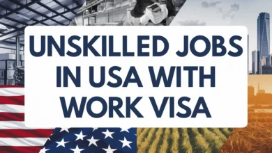 Unskilled Jobs in USA with Work Visa 2024