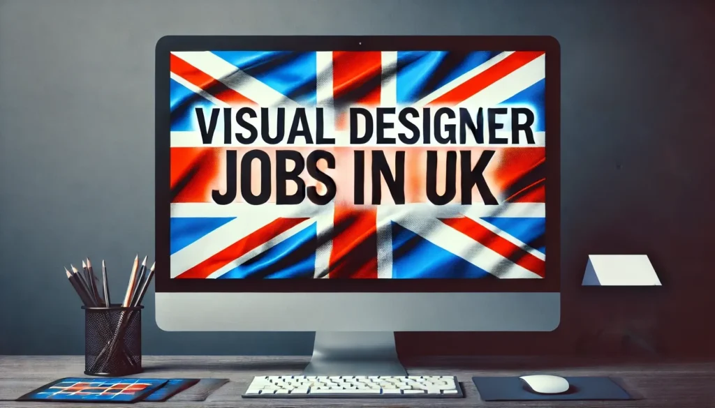 Visual Designer Jobs in UK with Visa Sponsorship 2024 (£45,000-£65000 Per Year)