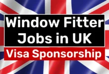 Window Fitter Jobs in UK with Visa Sponsorship 2024 (£25,000 to £40,000 Per Year)