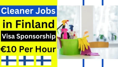 Cleaning Jobs in Finland with Visa Sponsorship 2024 (€10 Per Hour)