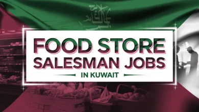 Food Store Salesman Jobs in Kuwait with Visa Sponsorship 2024 (250 to 400 Kuwaiti Dinars/Month)