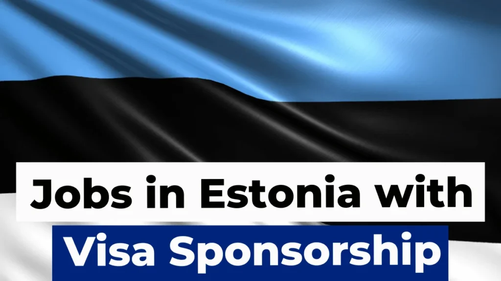 Jobs in Estonia with Visa Sponsorship 2024 (€1,500 Per Month)