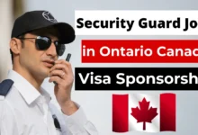 Security Guard Jobs in Ontario Canada with Visa Sponsorship 2024 (17$ to $33 Per Hour)