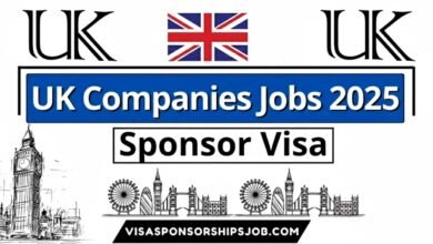List of Companies That Can Sponsor Visas Jobs in UK 2025