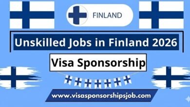 Unskilled Jobs in Finland with Visa Sponsorship 2026