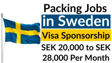 Packing Jobs in Sweden with Visa Sponsorship 2025 (SEK 20,000 to SEK 28,000 Per Month)
