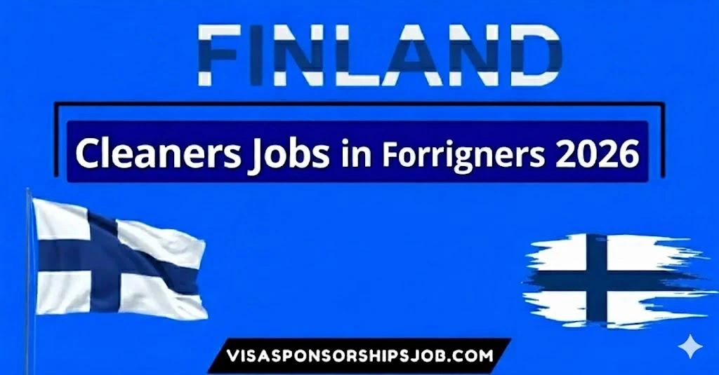Cleaners Jobs in Finland for Foreigners 2026