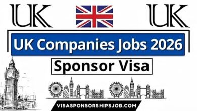 List of Companies That Can Sponsor Visas Jobs in UK 2026