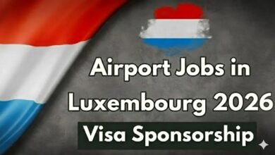 Airport Jobs in Luxembourg with Visa Sponsorship 2026