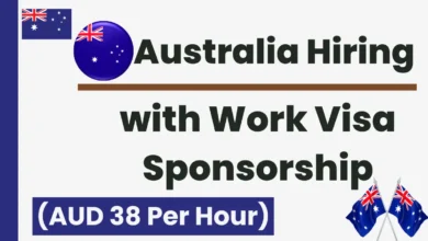 Australia Hiring Skilled Workers with Work Visa Sponsorship 2026