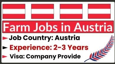Farm Jobs in Austria with Visa Sponsorship 2026 (€2,200to €3,000 Per Month)