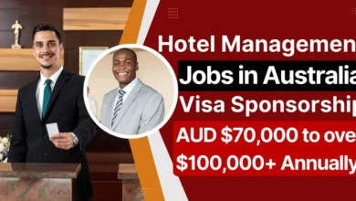 Hotel Management Jobs in Australia with Visa Sponsorship 2026 (AUD $70,000 to over $100,000+ Annually)
