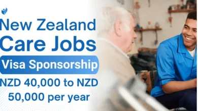 New Zealand Care Jobs with Visa Sponsorship 2026 (NZD 40,000 to NZD 50,000 Per Year)