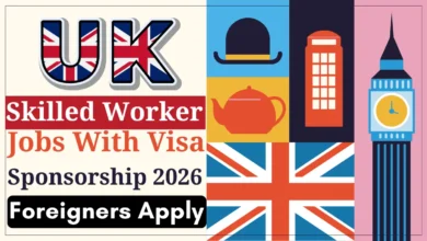 UK Skilled Worker Jobs For Foreigners with Work Visa Sponsorship 2026