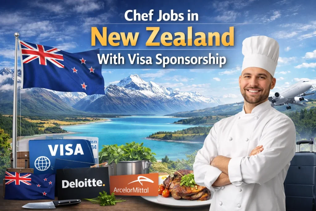 Chef Jobs in New Zealand with Visa Sponsorship 2026