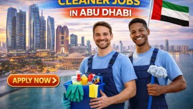 Cleaner Jobs in Abu Dhabi with Visa Sponsorship 2026 (AED 2,000 and AED 2,300/month)