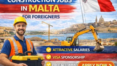 Construction Jobs in Malta For Foreigners 2026 (EUR 3,800 to EUR 5,500 Per Month)