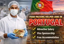 Food Packing Helper Jobs in Portugal with Visa Sponsorship 2026 (EUR 1,800 Per Month)