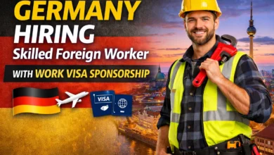 Germany Hiring Skilled Foreign Worker with Work Visa Sponsorship 2026 (EUR 7,000 to 9,000 Monthly)