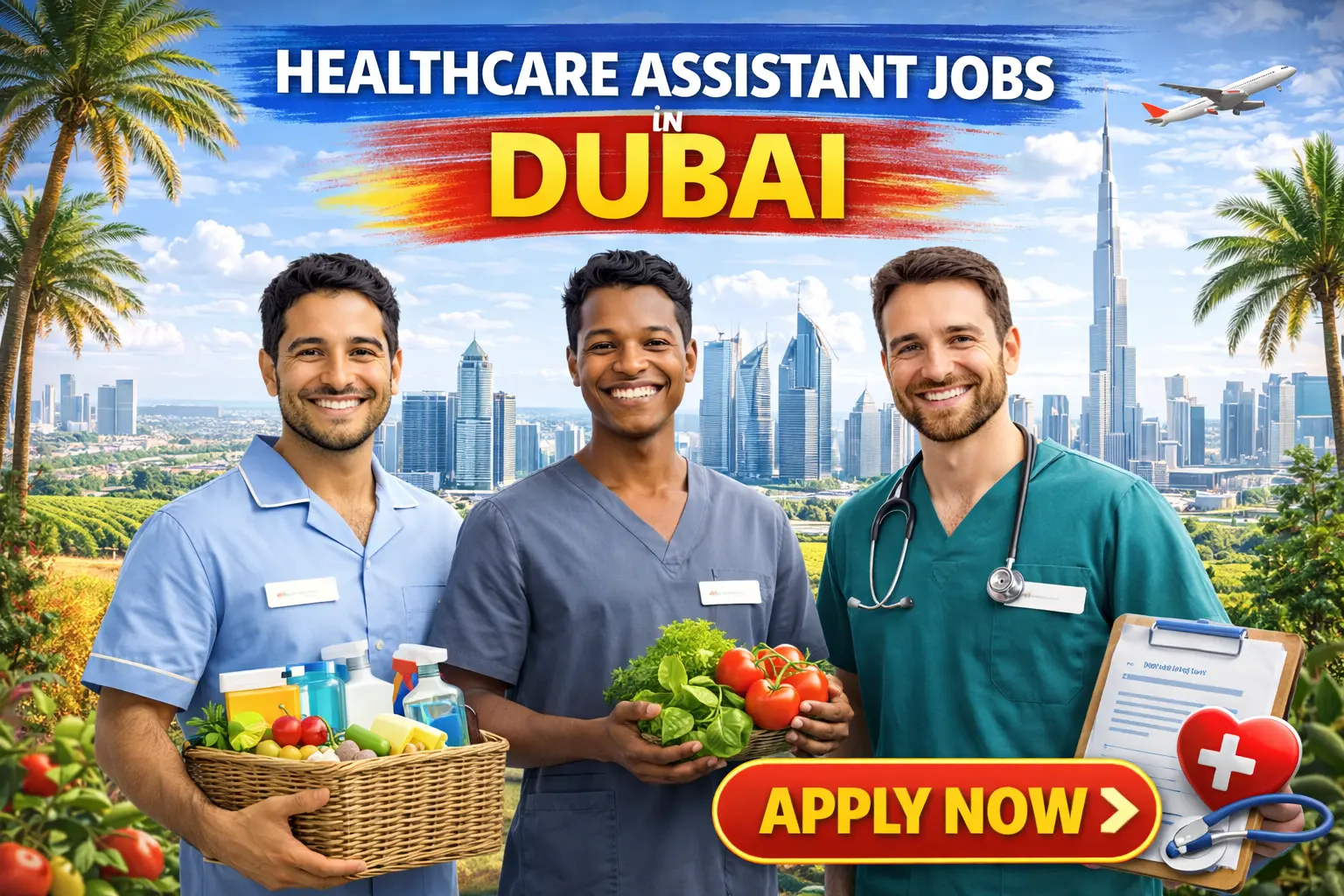 Healthcare Assistant Jobs in Dubai with Visa Sponsorship 2026 (AED 2500 ...