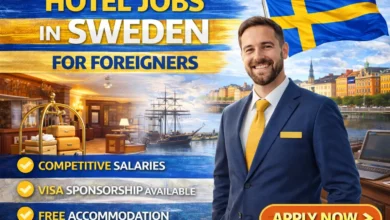 Hotel jobs in Sweden for Foreigners with Visa Sponsorship 2026