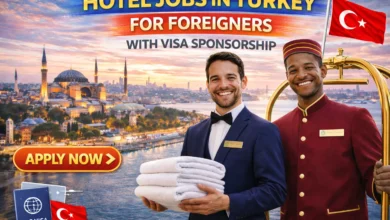 Hotel Jobs in Turkey for Foreigners with Visa Sponsorship 2026 (TRY 1800 to 3000 Per Month)