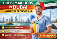 Housemaid Jobs in Dubai with Visa Sponsorship 2026 (AED 1,500 to AED 3,000 Per Month)
