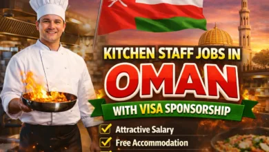 Kitchen Staff Jobs in Oman with Visa Sponsorship 2026 (OMR 800 to 1500 Per Month)