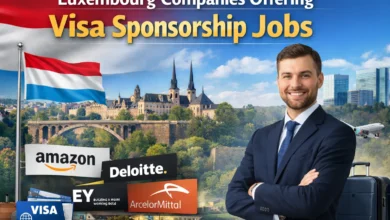 Luxembourg Companies Offering Visa Sponsorship Jobs 2026 (EUR 3,500 to EUR 6,000 Per Month)
