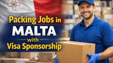 Packing Jobs in Malta with Visa Sponsorship 2026 (EUR 11,600 to EUR 14,000/Year)