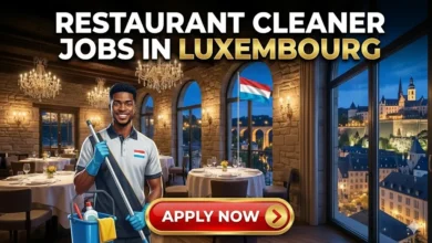 Restaurant Cleaner Jobs in Luxembourg with Visa Sponsorship 2026 (EUR 2,300 to EUR 2,800/month)
