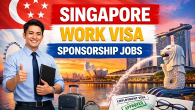Singapore Work Visa Sponsorship Jobs for Foreigners 2026