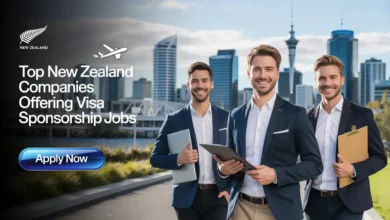Top New Zealand Companies Offering Visa Sponsorship Jobs in 2026 (NZD 45,000-55,000 Per Year)