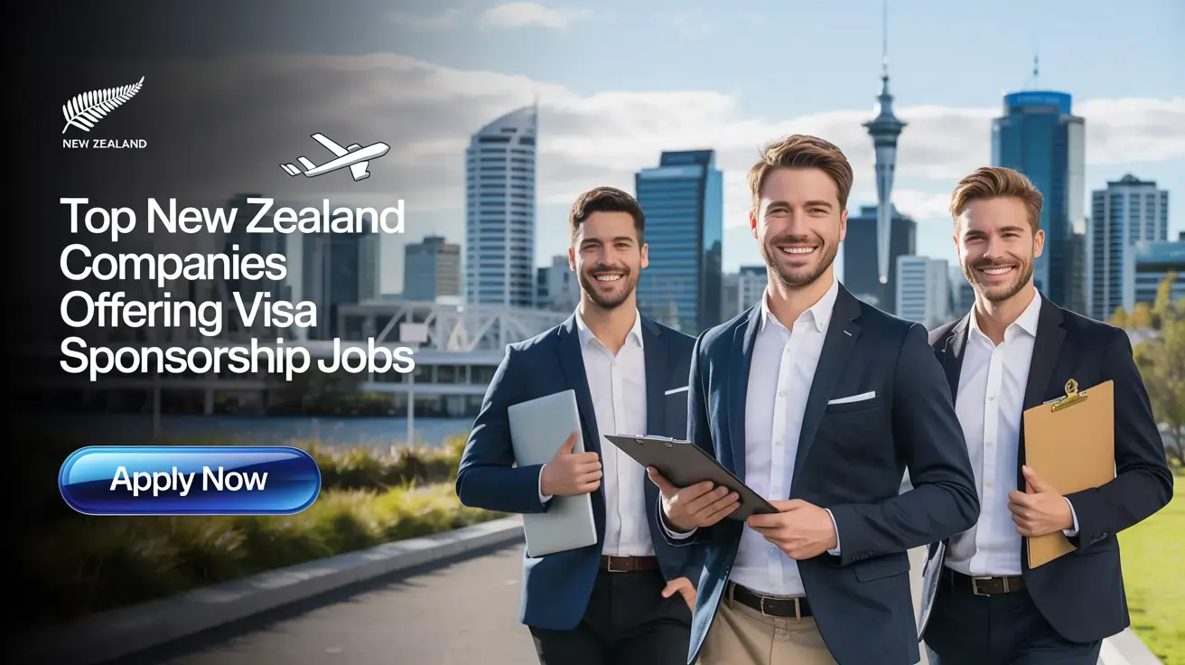 Top New Zealand Companies Offering Visa Sponsorship Jobs in 2026 (NZD ...