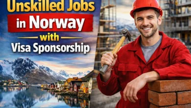 Unskilled Jobs in Norway with Visa Sponsorship 2026 (NOK 28,000 to 38,000 Monthly)